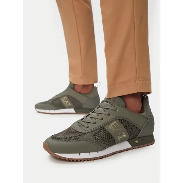Sneakersy EA7 Emporio Armani 7X000334 AF18610 MZ918 Zielony