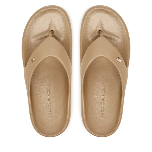 Japonki Tommy Hilfiger Pearlized FW0FW09201 Beżowy