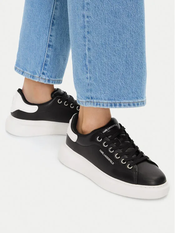 Sneakersy KARL LAGERFELD Kore KL66525 Czarny