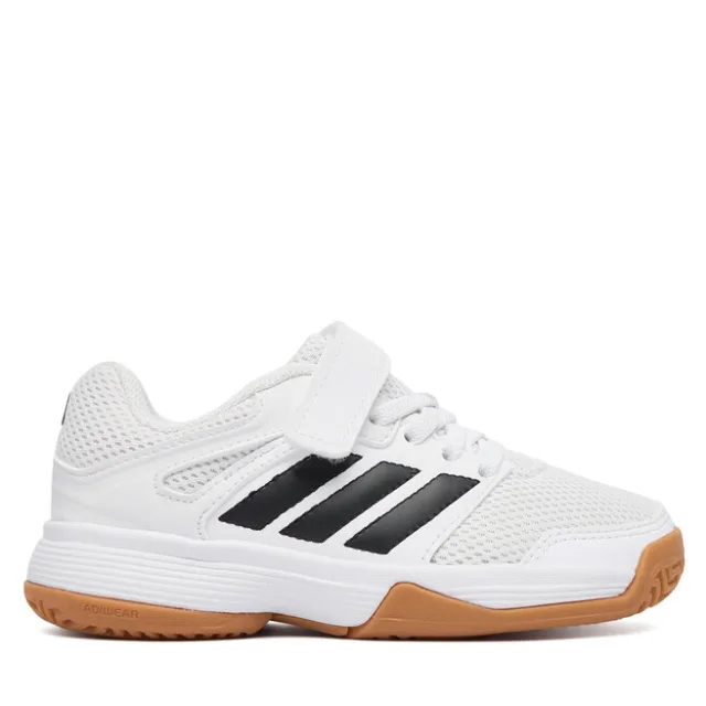 Buty halowe adidas Speedcourt Indoor Shoes Kids KZ7133 Biały