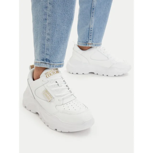 Sneakersy Versace Jeans Couture 80VA3SC2 ZPB71 3 Biały