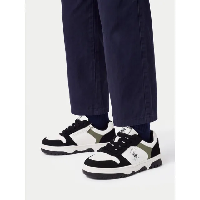 Sneakersy Beverly Hills Polo Club CWBEO-V9-8257 Biały