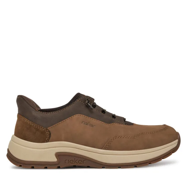 Sneakersy Rieker 11055-25 Brązowy