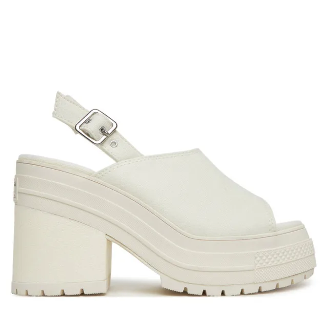 Sandały Converse Chuck 70 De Luxe Heel Sandal Platform A13796C Écru