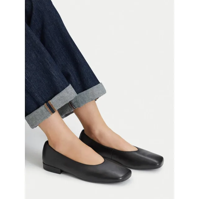 Baleriny GINO ROSSI EO-V2228-101-L Czarny