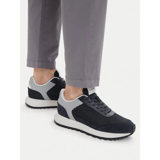 Sneakersy Emporio Armani EM004839 AF24321 MB617 Granatowy