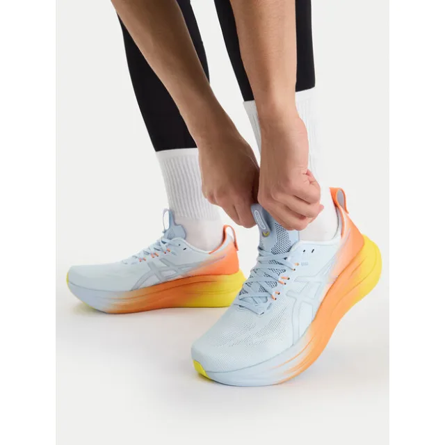 Buty do biegania Asics Gel-Nimbus 28 1011C221 Niebieski