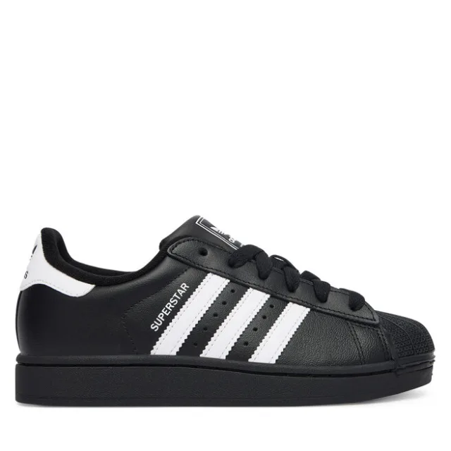 Sneakersy adidas Superstar II J JH9977 Czarny