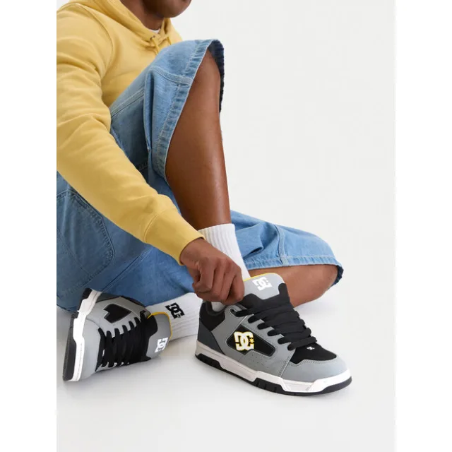Sneakersy DC Shoes EO-C COILER DC03011026 Szary