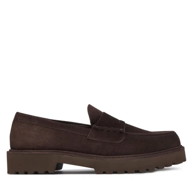 Loafersy Max Mara Afelio 2624526032600 Brązowy ciemny