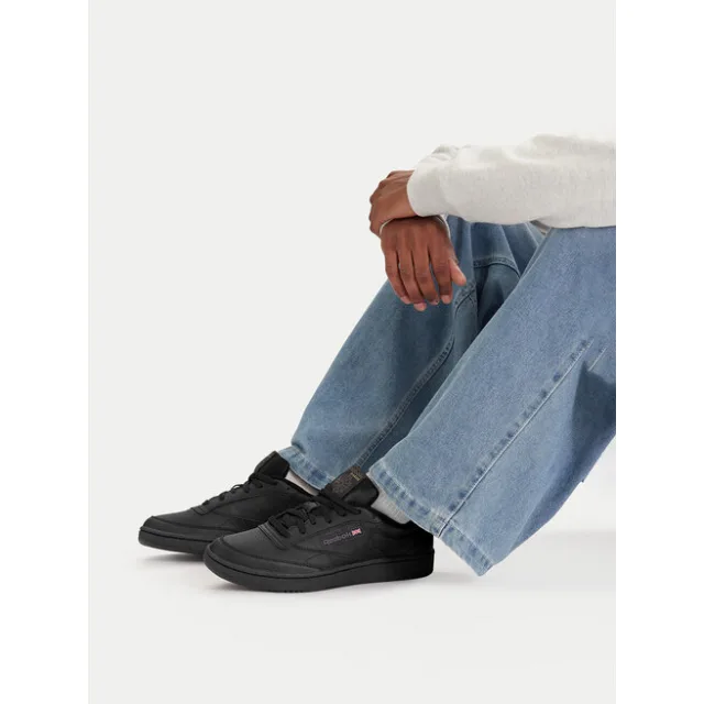 Sneakersy Reebok EO-CLUB C 85 100000153 Czarny