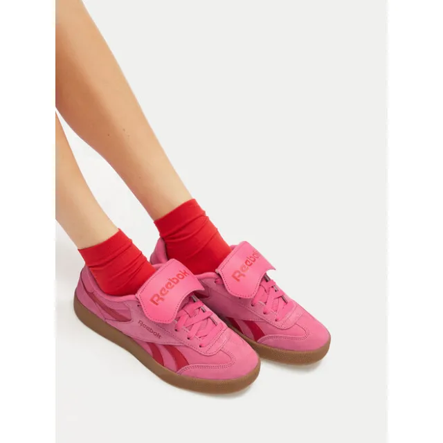 Sneakersy Reebok SMASH EDGE KILTY 100241116 Różowy
