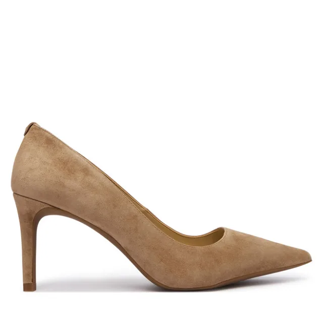 Szpilki MICHAEL Michael Kors Alina 40F2HNMP1S Brązowy jasny