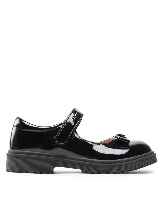 Półbuty Tommy Hilfiger Ballerina T3A3-32580-0774 M Czarny