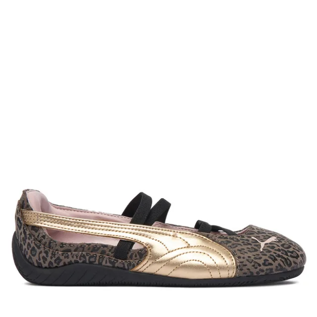 Baleriny Puma Speedcat Ballet Leogirl Jr 409045 Brązowy