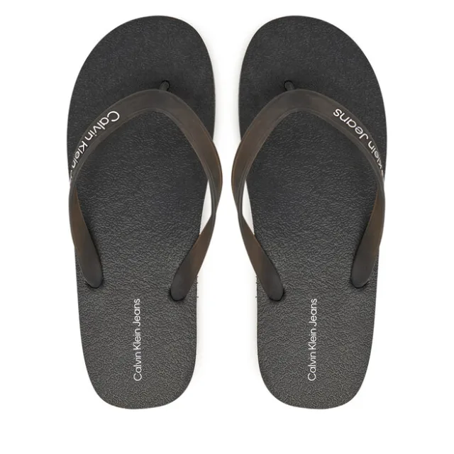 Japonki Calvin Klein Jeans Thong+ Tpu YM0YM01265 Czarny