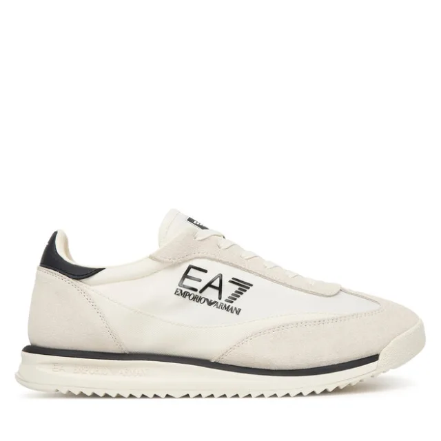 Sneakersy EA7 Emporio Armani 7X000655 AF23106 M0240 Kremowy