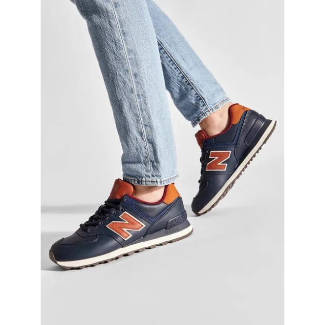 Sneakersy New Balance ML574OMC Granatowy