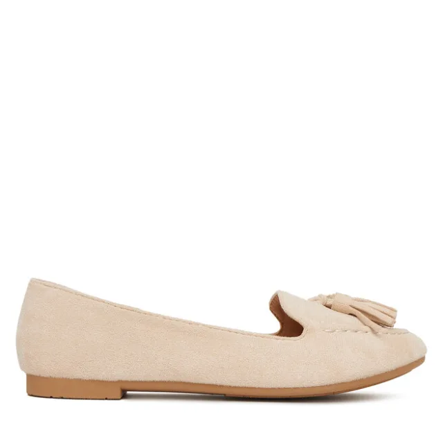 Loafersy DeeZee QH1829-89 Beżowy