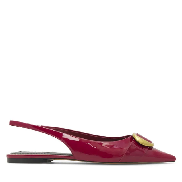 Baleriny Nine West WFA2551-1 Bordowy