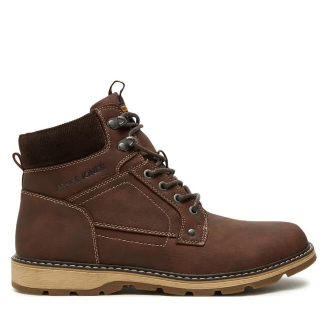 Trzewiki Jack & Jones Stratford 12257762 Brązowy