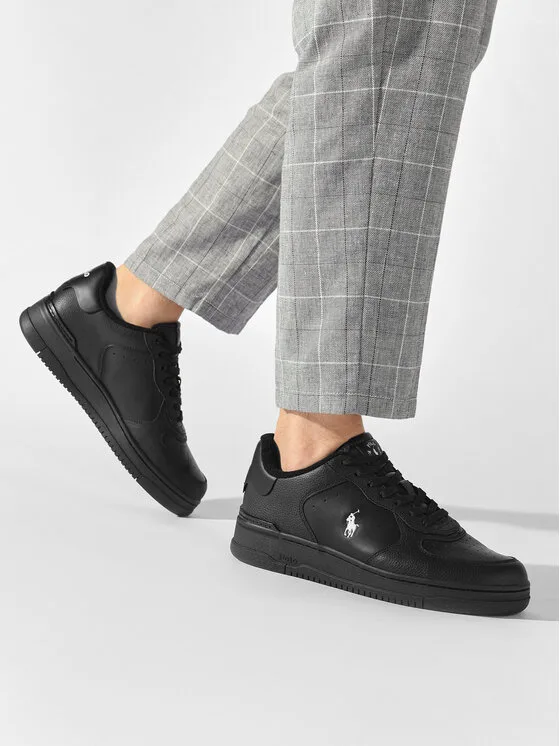 Sneakersy Polo Ralph Lauren Masters Crt 809891791002 Czarny