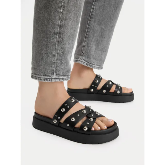 Klapki DeeZee CEO-HY69916-12 Czarny