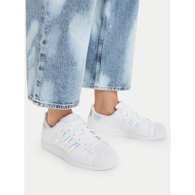 Sneakersy adidas Superstar II J JQ2803 Biały