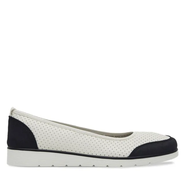 Baleriny Clara Barson WYL3650-1 Biały