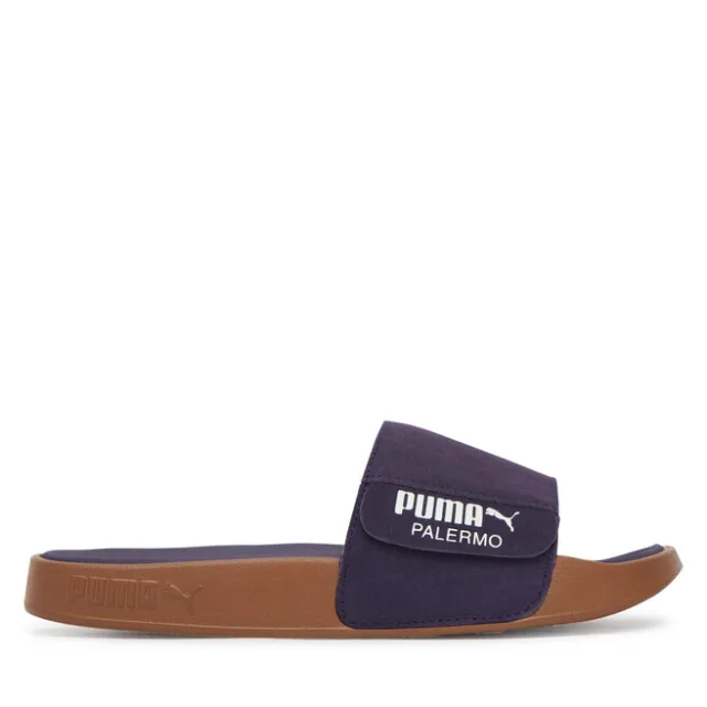 Klapki Puma Leadcat 2.0 Palermo Foil 399041 12 Granatowy