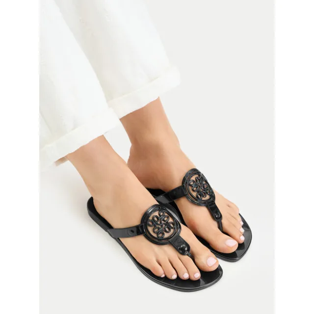 Japonki Nine West CEO-CT0906-1 Czarny