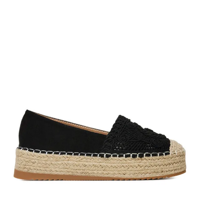 Espadryle DeeZee LE601-66 Czarny