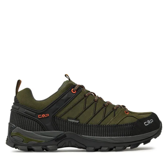 Trekkingi CMP Rigel Low 3Q13247 Zielony ciemny