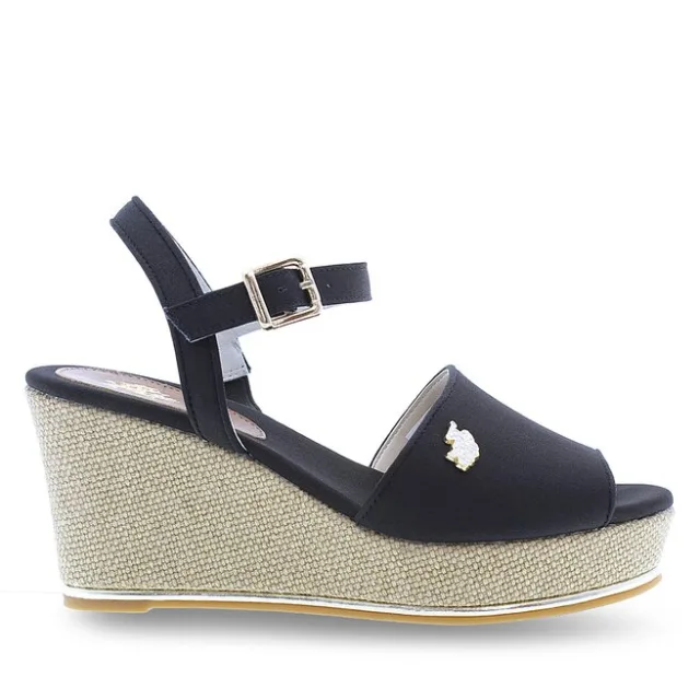 Sandały U.S. Polo Assn. Alyss ALYSSA012 Czarny
