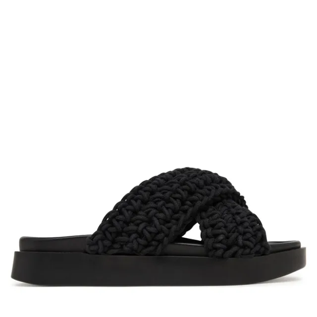 Klapki Inuikii Woven 1004.003.0062 Czarny