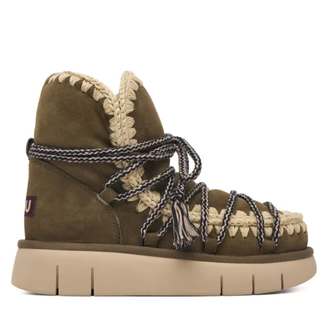 Śniegowce Mou Eskimo Bounce FW531024A Khaki