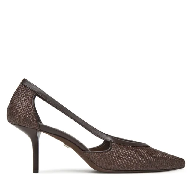 Szpilki Max Mara Strawpump 2514521312600 Brązowy