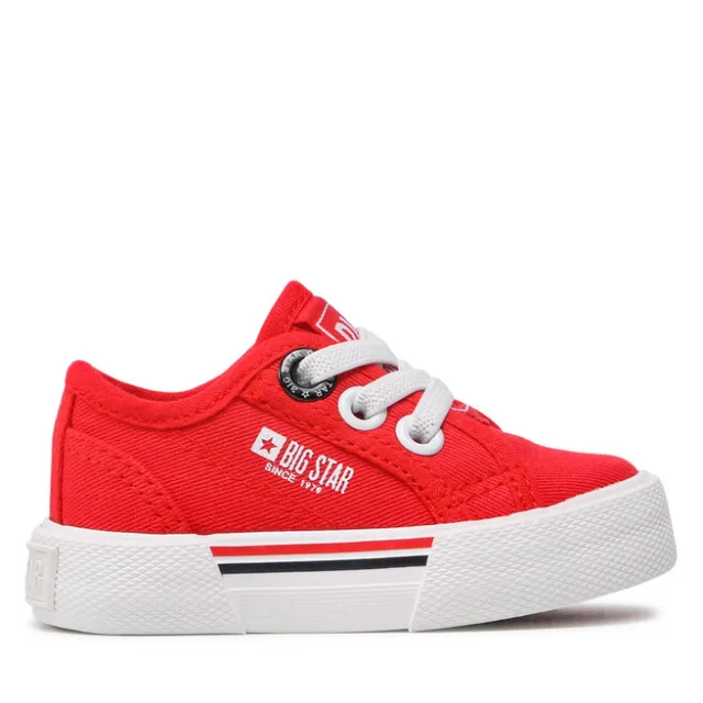 Tenisówki Big Star Shoes JJ374162 Czerwony