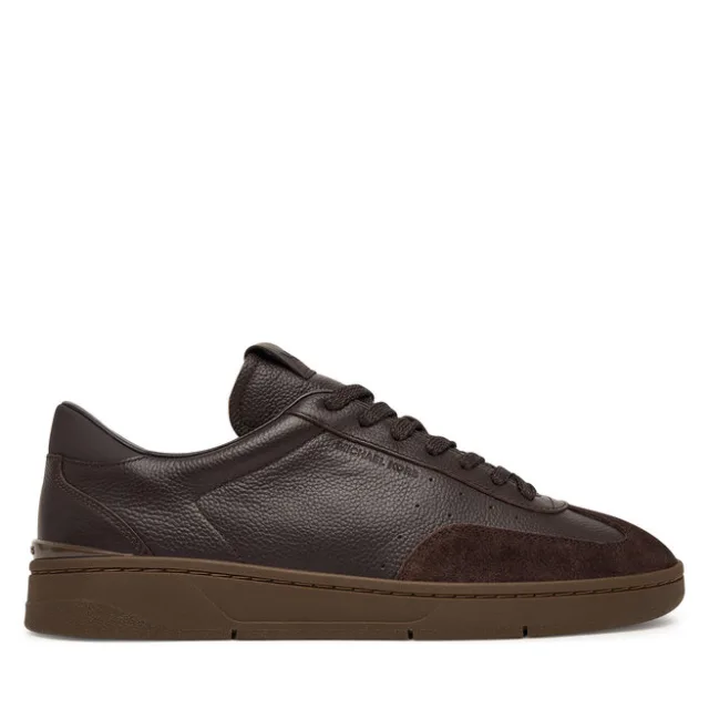 Sneakersy MICHAEL Michael Kors 42F5WLFS1L Brązowy