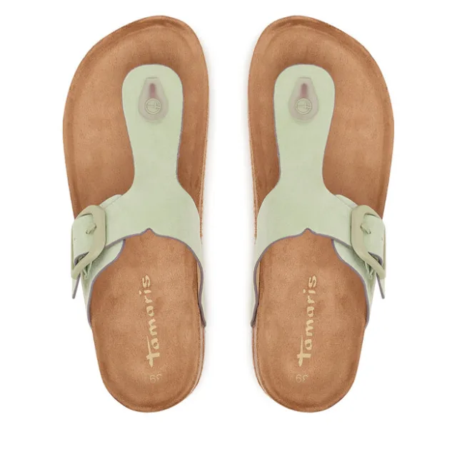 Japonki Tamaris 1-27400-46 Zielony