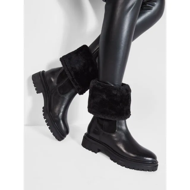 Botki Geox D Iridea M D04HRM 02246 C9999 Czarny