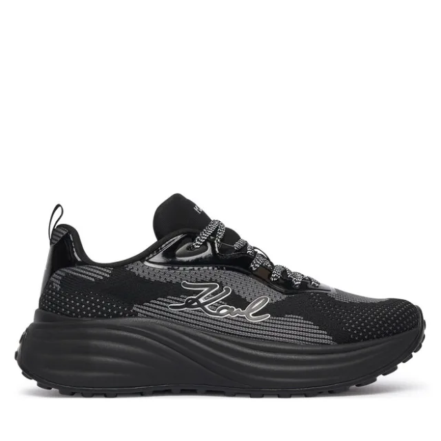 Sneakersy KARL LAGERFELD Krista KL64126 Czarny
