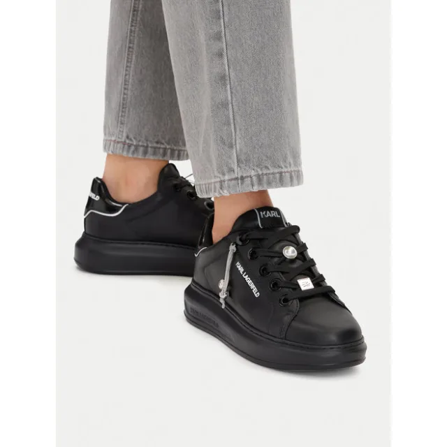 Sneakersy KARL LAGERFELD KL62516T Czarny