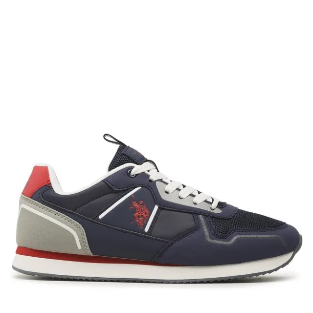 Sneakersy U.S. Polo Assn. Nobil NOBIL004C Granatowy