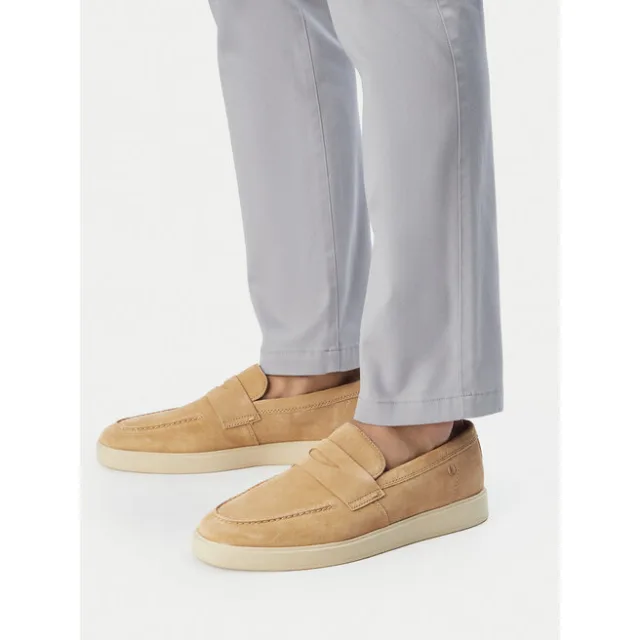 Półbuty Clarks Lockford Easy 26186190 Beżowy