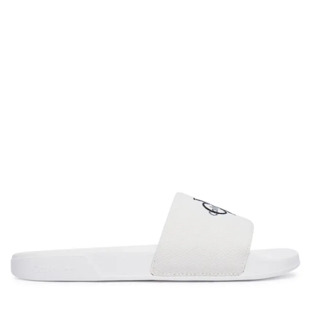 Klapki Calvin Klein Ess HW0HW02958 Biały