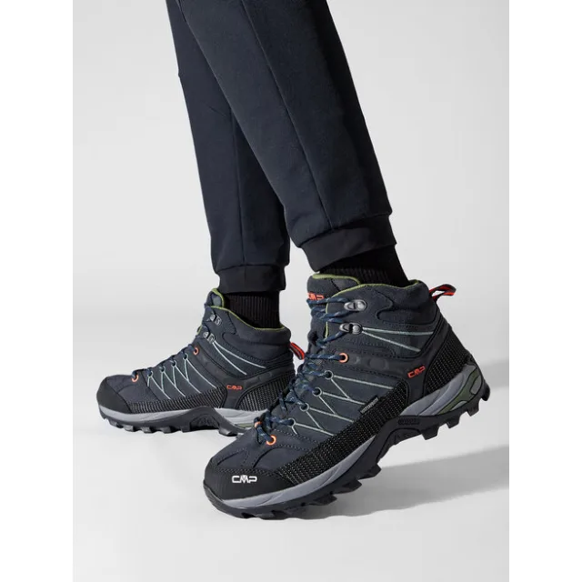 Trekkingi CMP Rigel Mid Trekking Shoe Wp 3Q12947 Granatowy