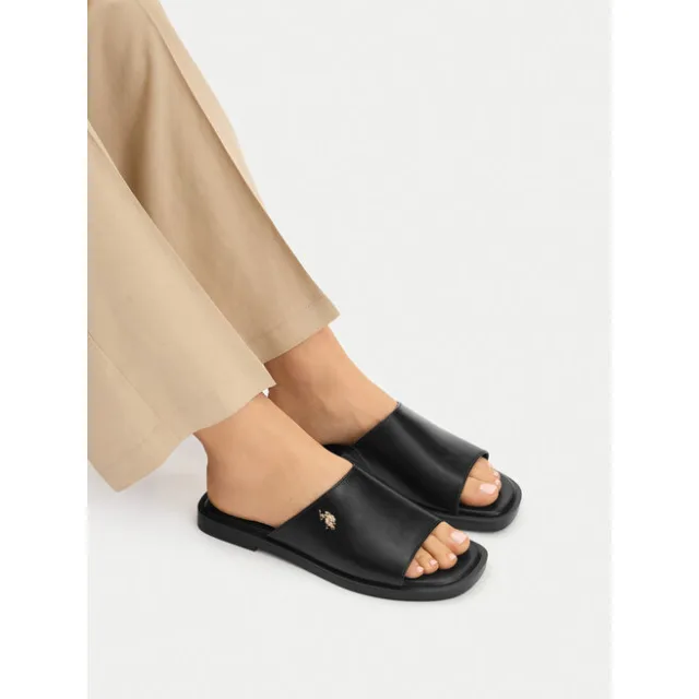 Klapki U.S. Polo Assn. EO-MARINA003W/6Y1 Czarny