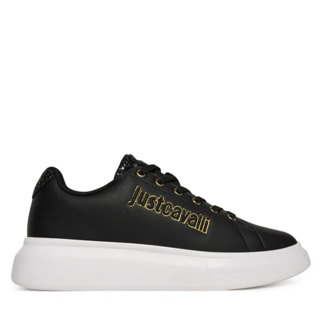 Sneakersy Just Cavalli 79RA3SB3 ZPB46 Czarny