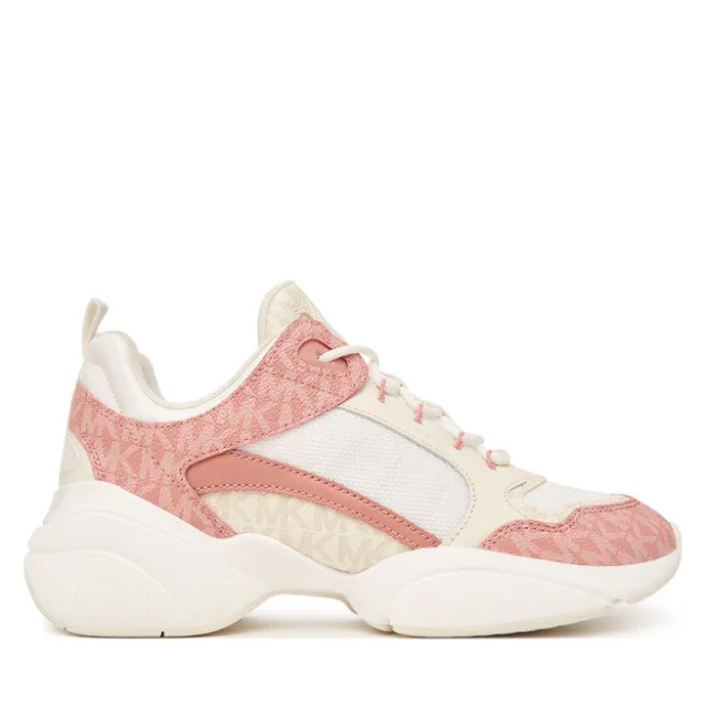 Sneakersy MICHAEL Michael Kors Bowie 43T6BWFS1B Różowy